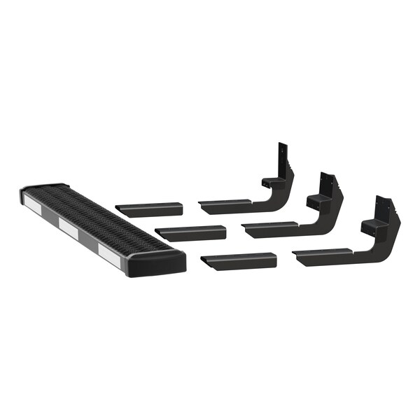 Grip Step 7" x 54" Aluminum Pass. Running Board Fleet Kit Transit